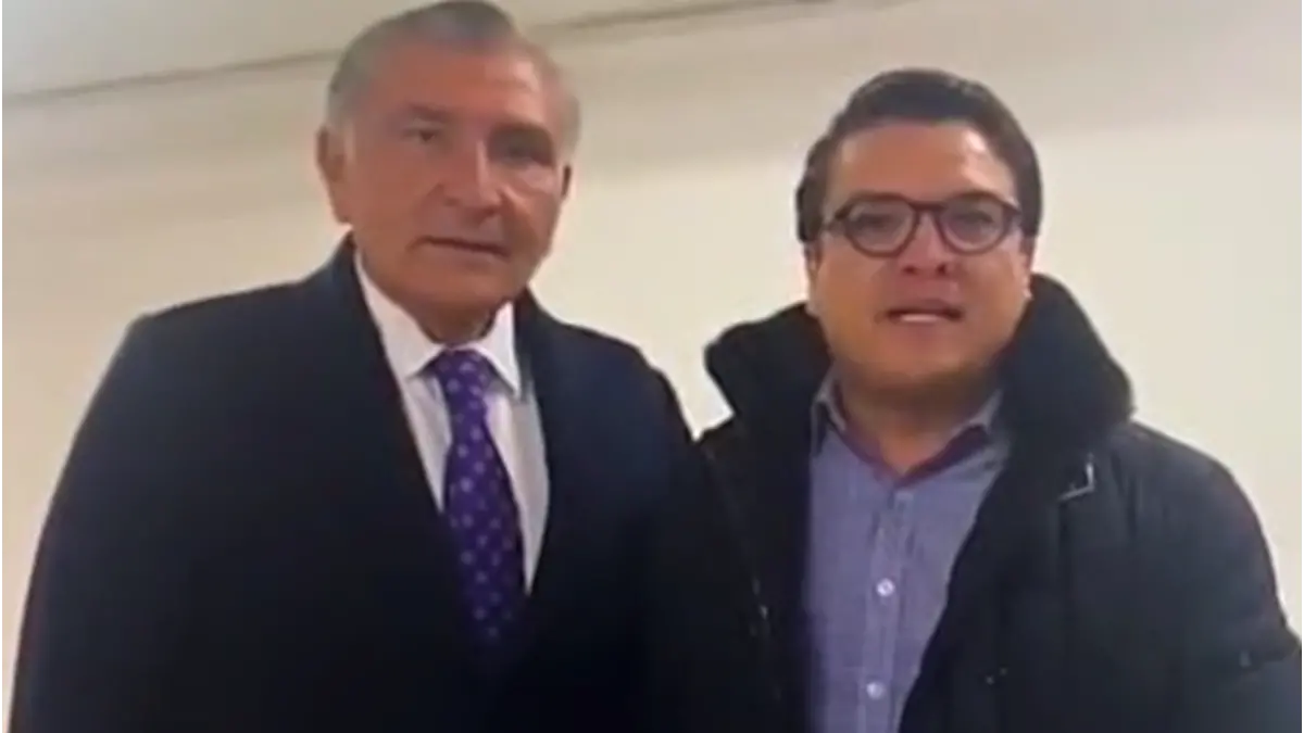 Gerardo Islas con Adán Augusto